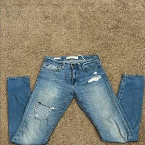 Hollister Skinny Distressed Jeans